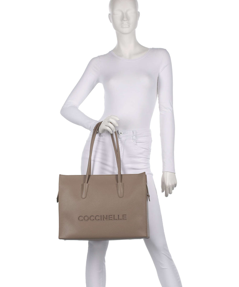 Coccinelle Myrtha Tote bag warm taupe