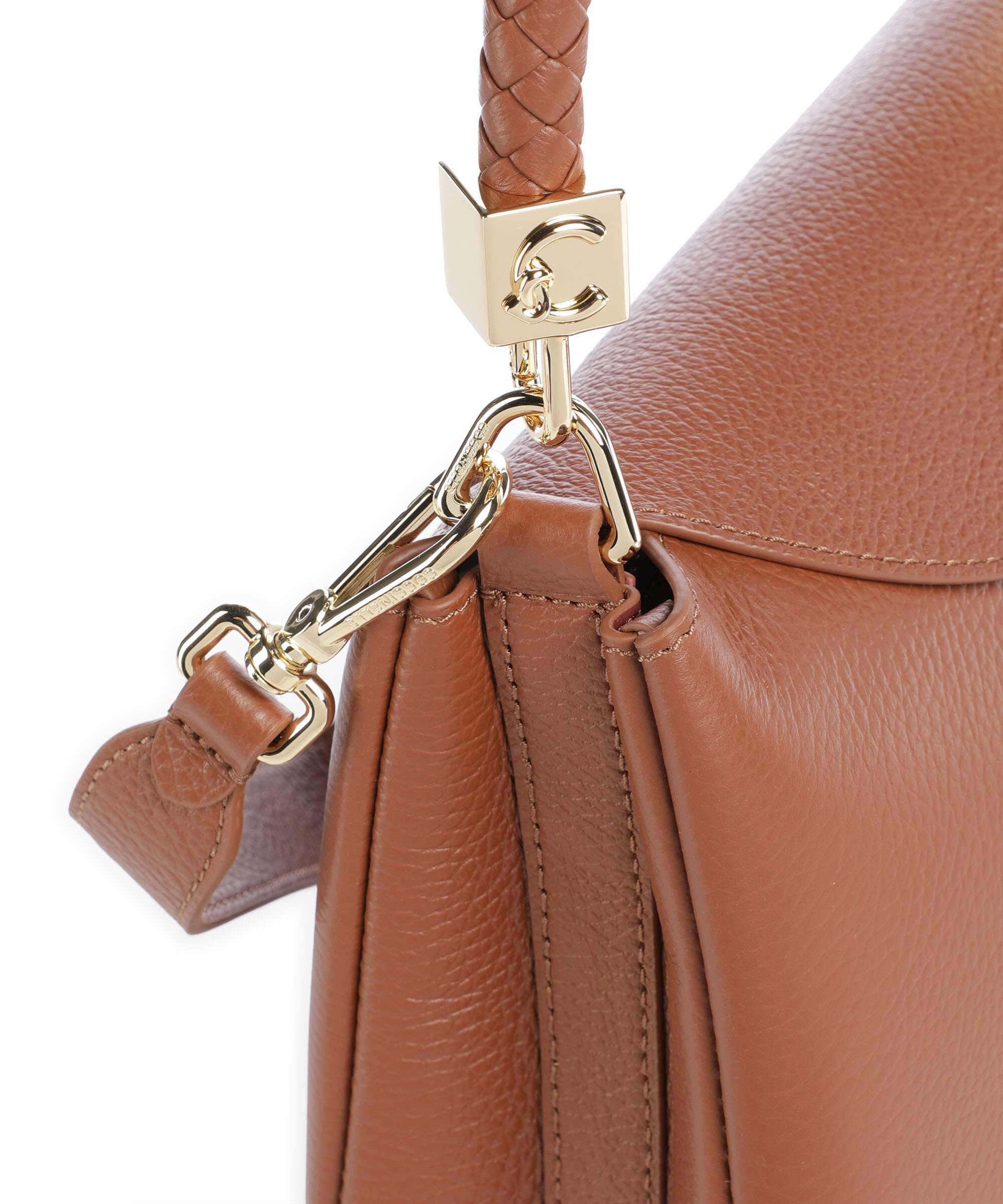 Coccinelle Tiggy Handbag cognac