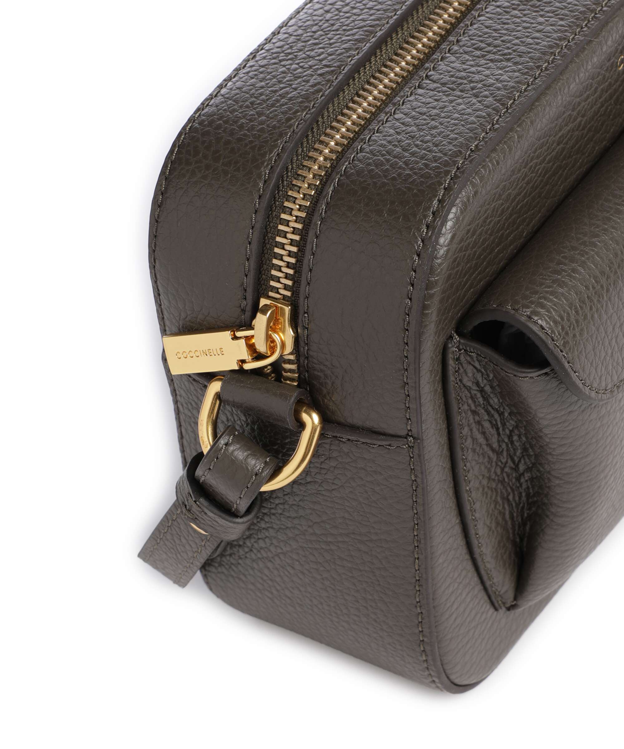 Coccinelle Beat Soft Crossbody bag fango