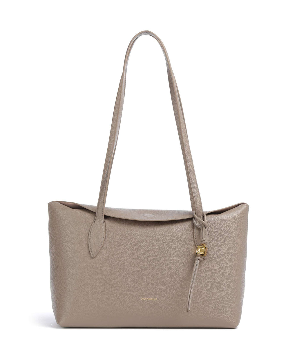 Coccinelle Thess Tote bag warm taupe