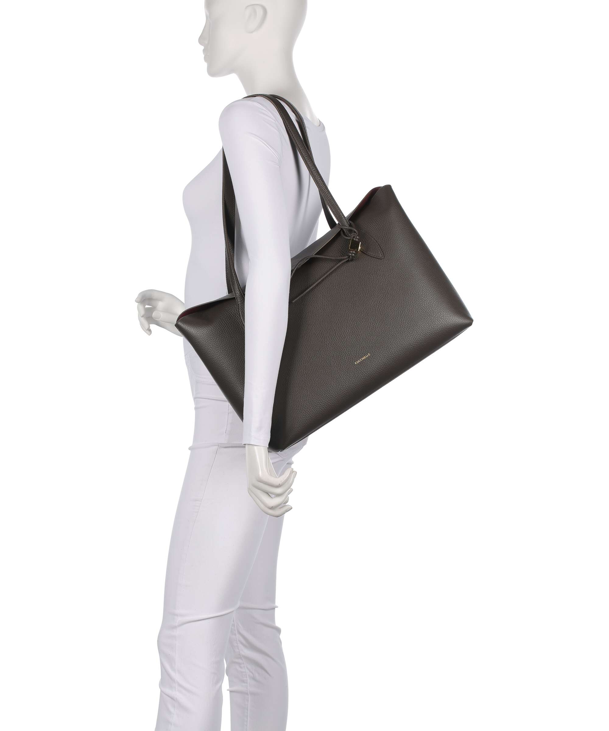 Coccinelle Thess Tote bag fango