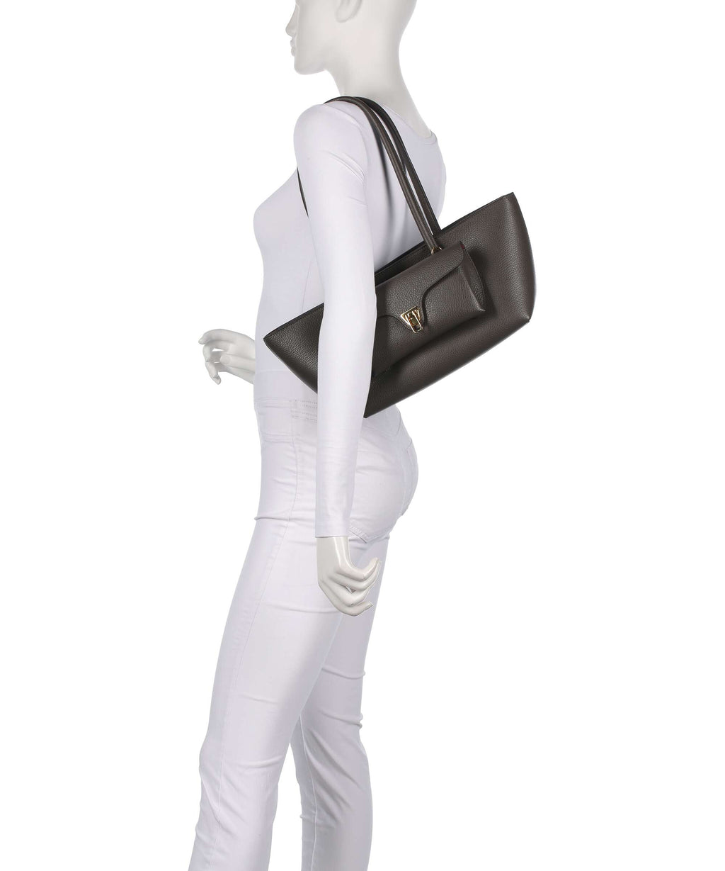 Coccinelle Beat Double Shoulder bag fango