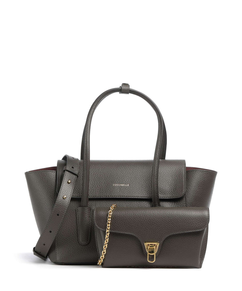 Coccinelle Beat Double Handbag fango
