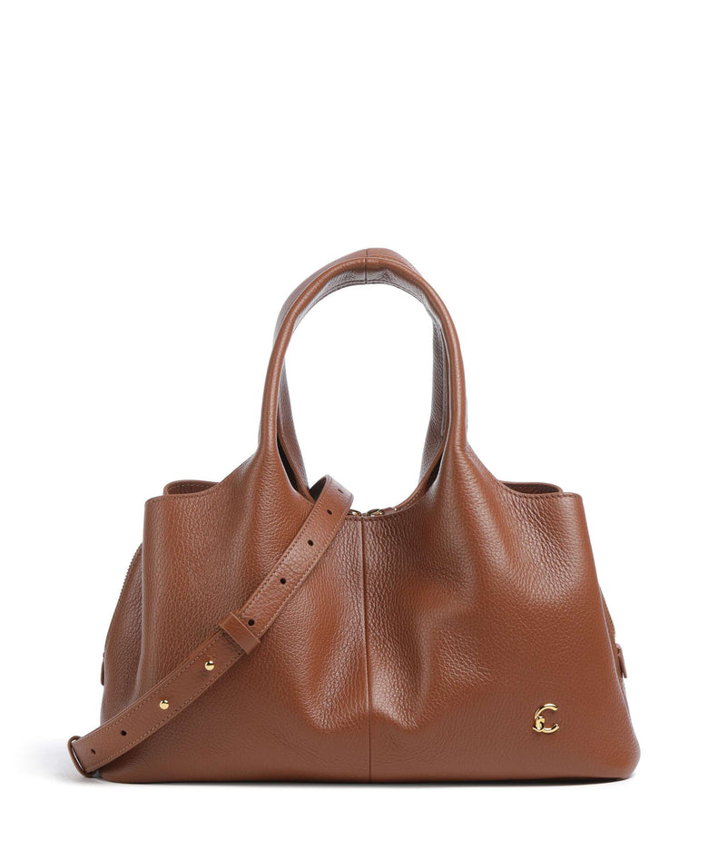 Coccinelle Nell Handbag cognac