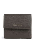 Coccinelle Metallic Soft Wallet fango