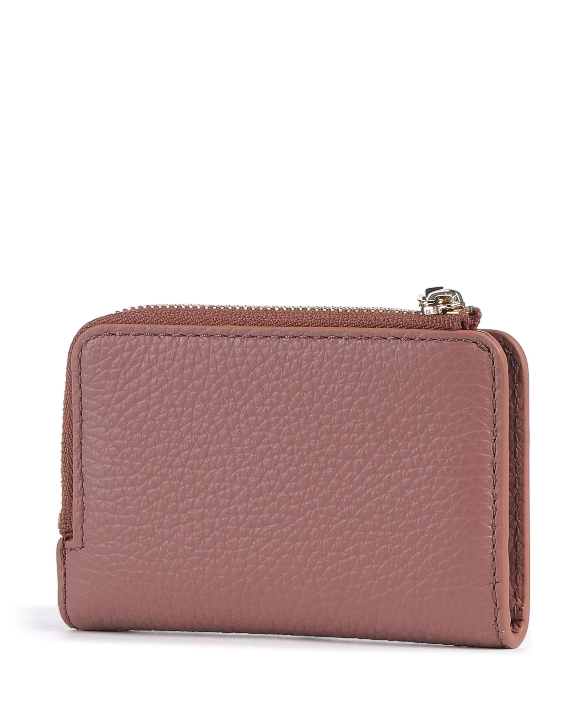 Coccinelle Metallic Soft Wallet winter rose