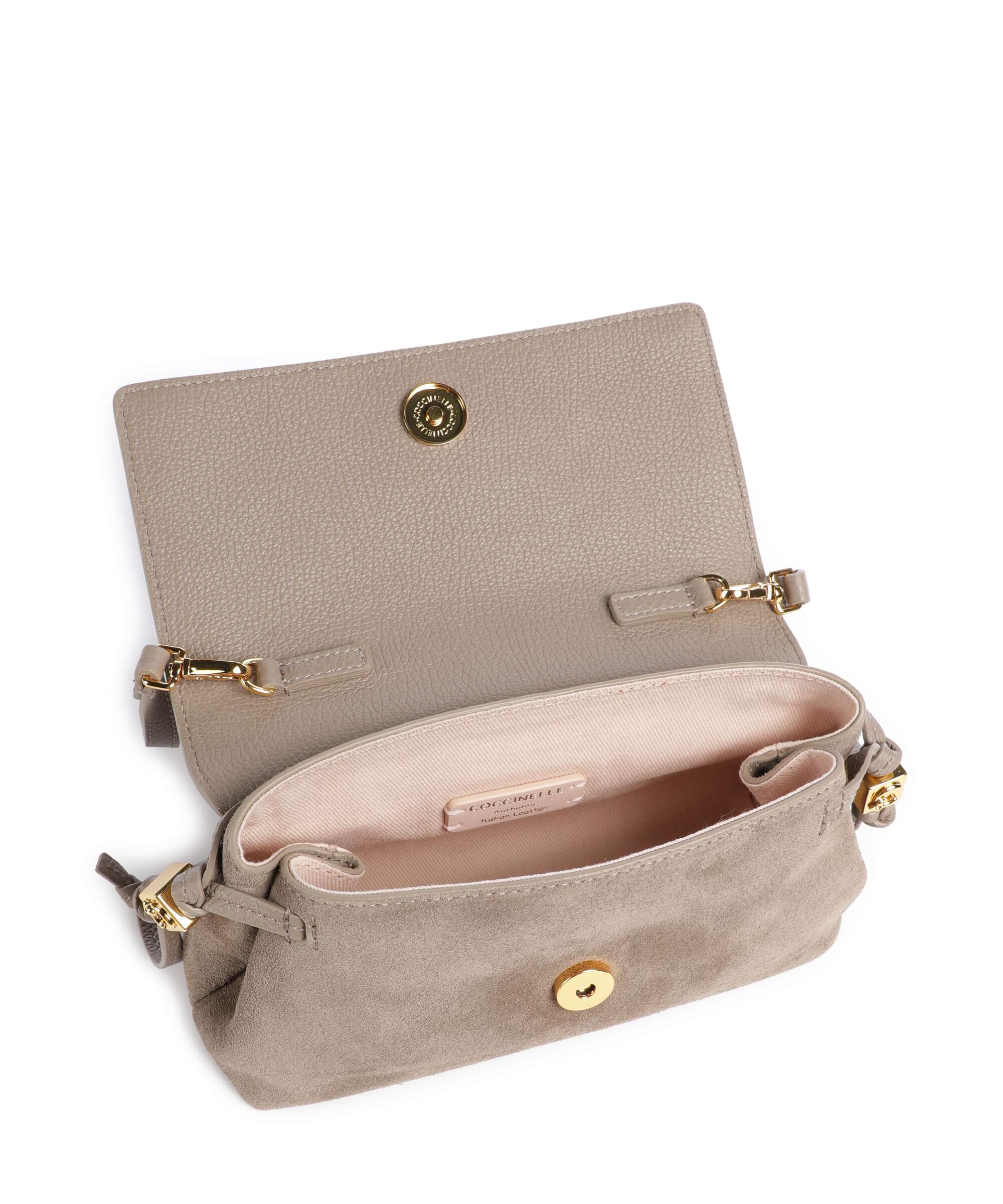 Coccinelle Thess Crossbody bag warm taupe