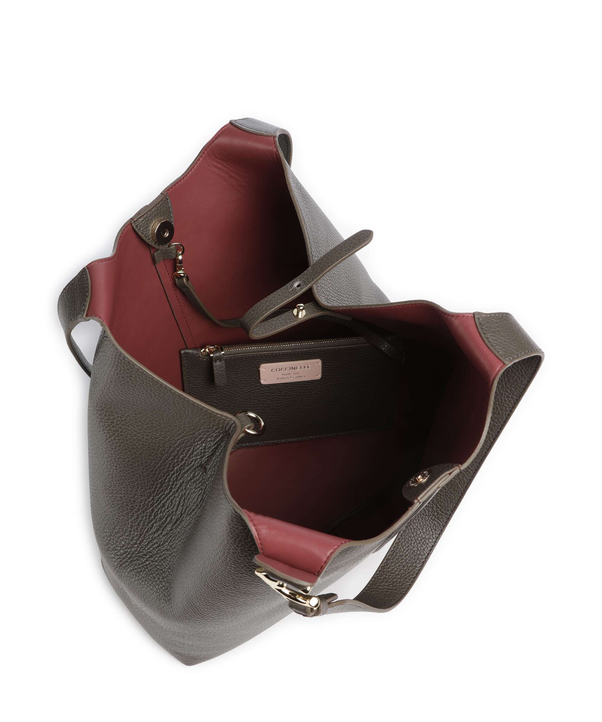 Coccinelle C-Easy Hobo bag fango