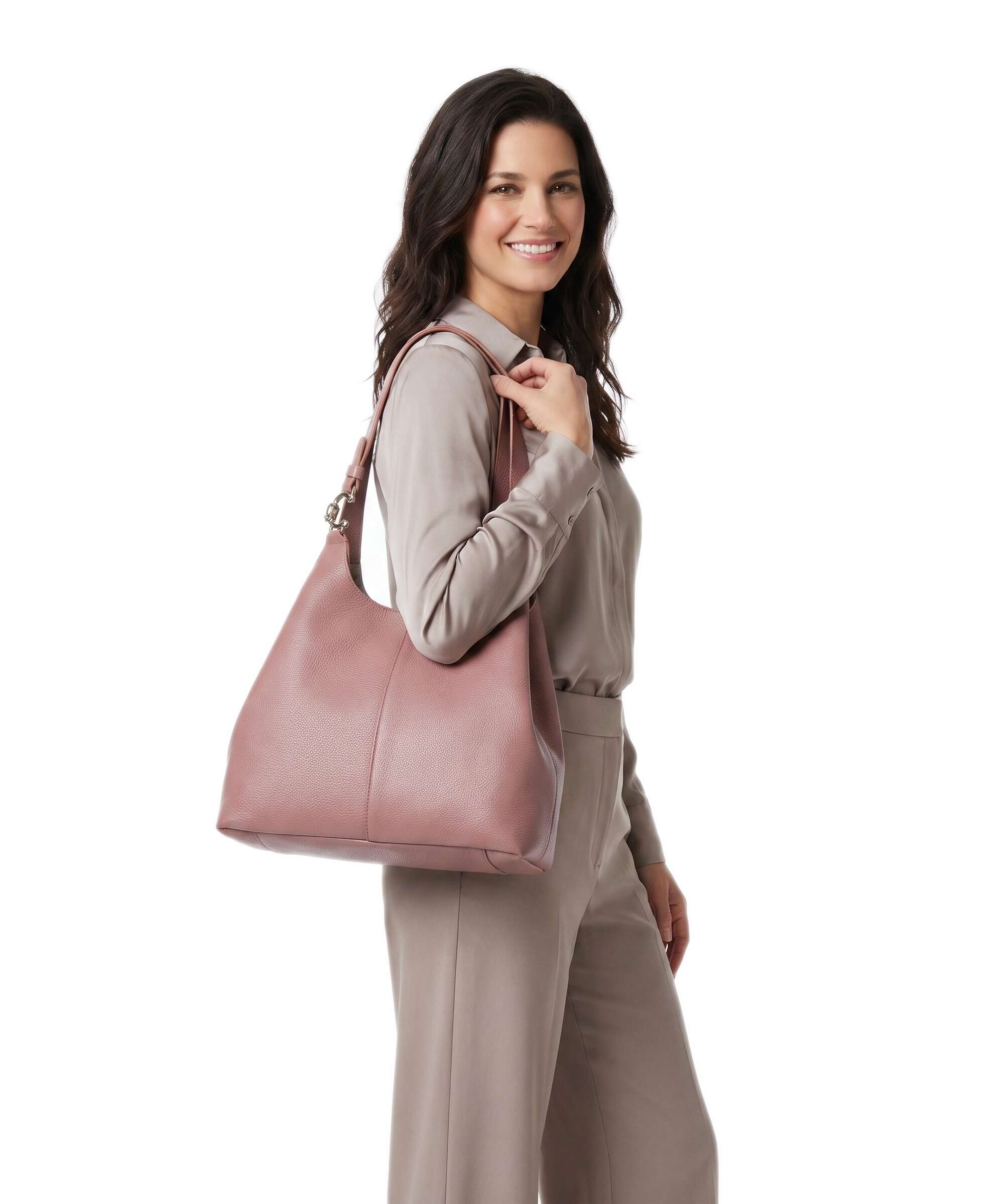 Coccinelle C-Easy Hobo bag winter rose