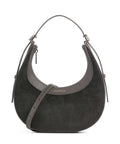 Coccinelle Whisper Corduroy Shoulder bag fango