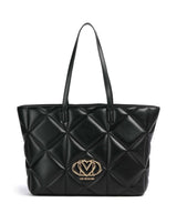 Love Moschino Embossed Q Ostoskassi black