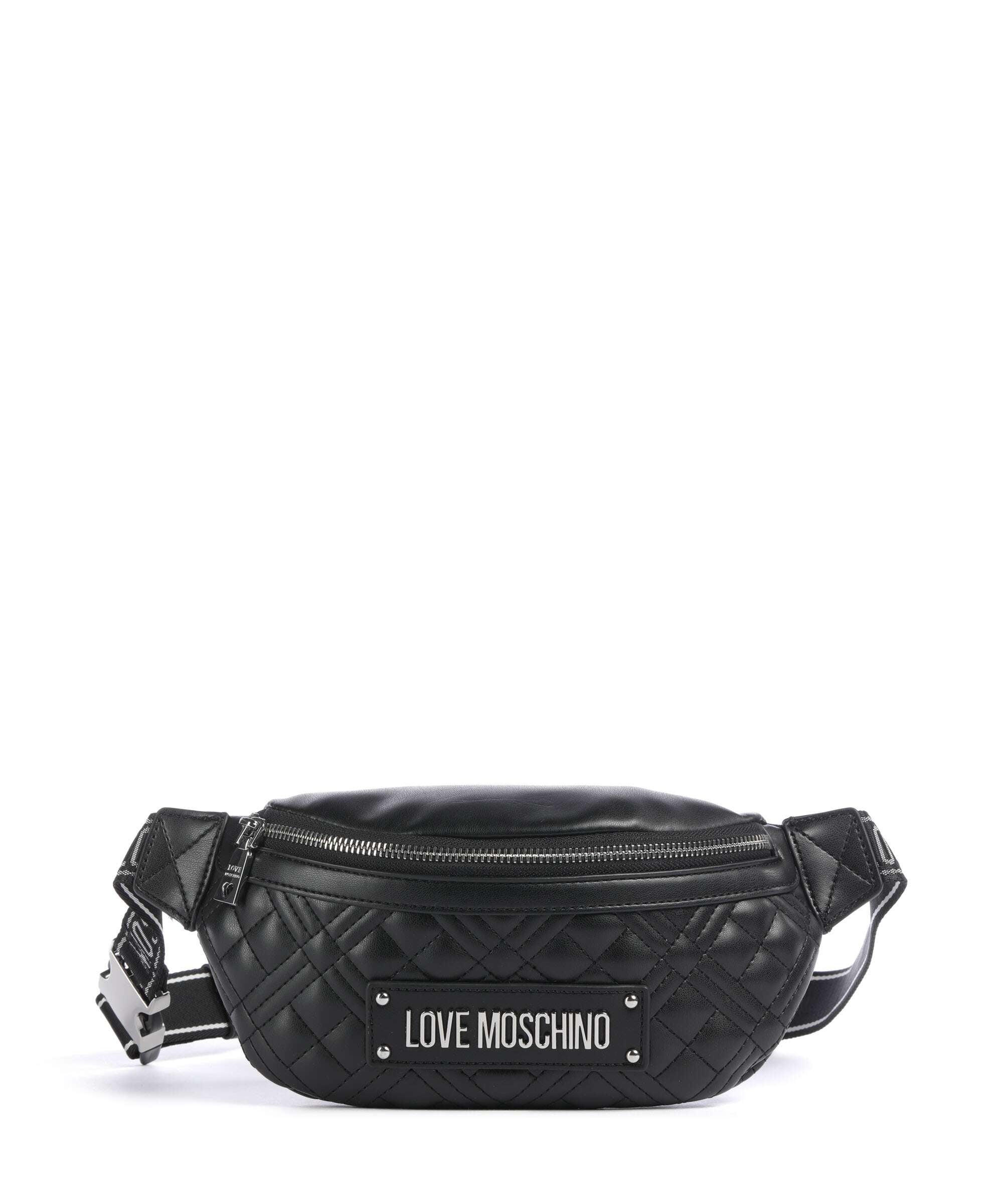Love Moschino Quilted Belt bag black