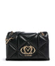 Love Moschino Embossed Q Olkalaukku black
