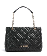 Love Moschino Quilted Ostoskassi black