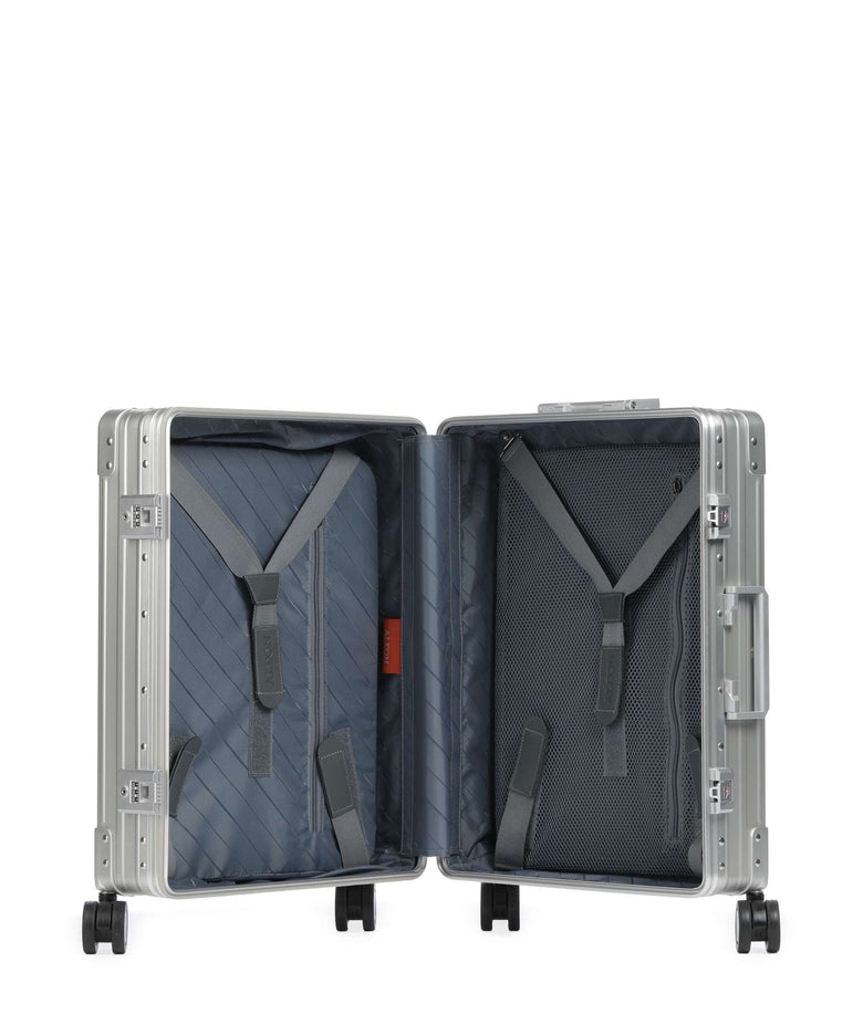 Aleon Classic 21 International front flap Spinner (4 wheels) platinum
