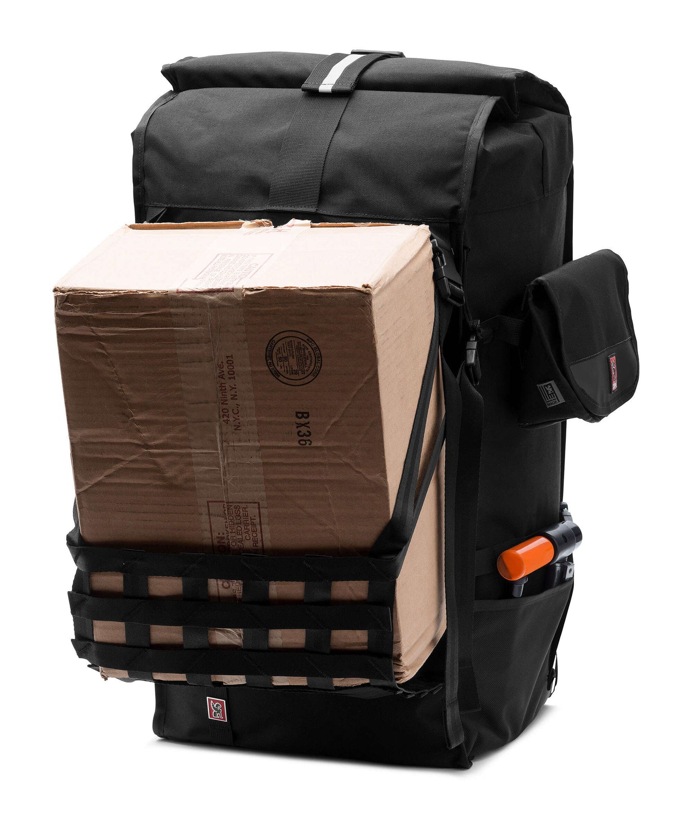 Chrome Barrage Pro Rolltop backpack black/red