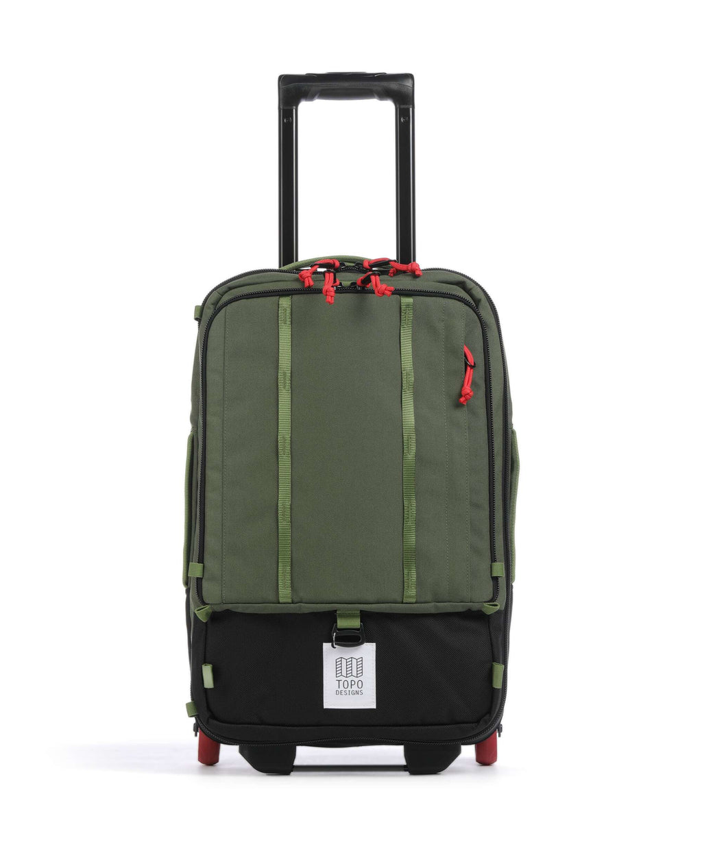 Topo Designs Global Travel bag with wheels olive