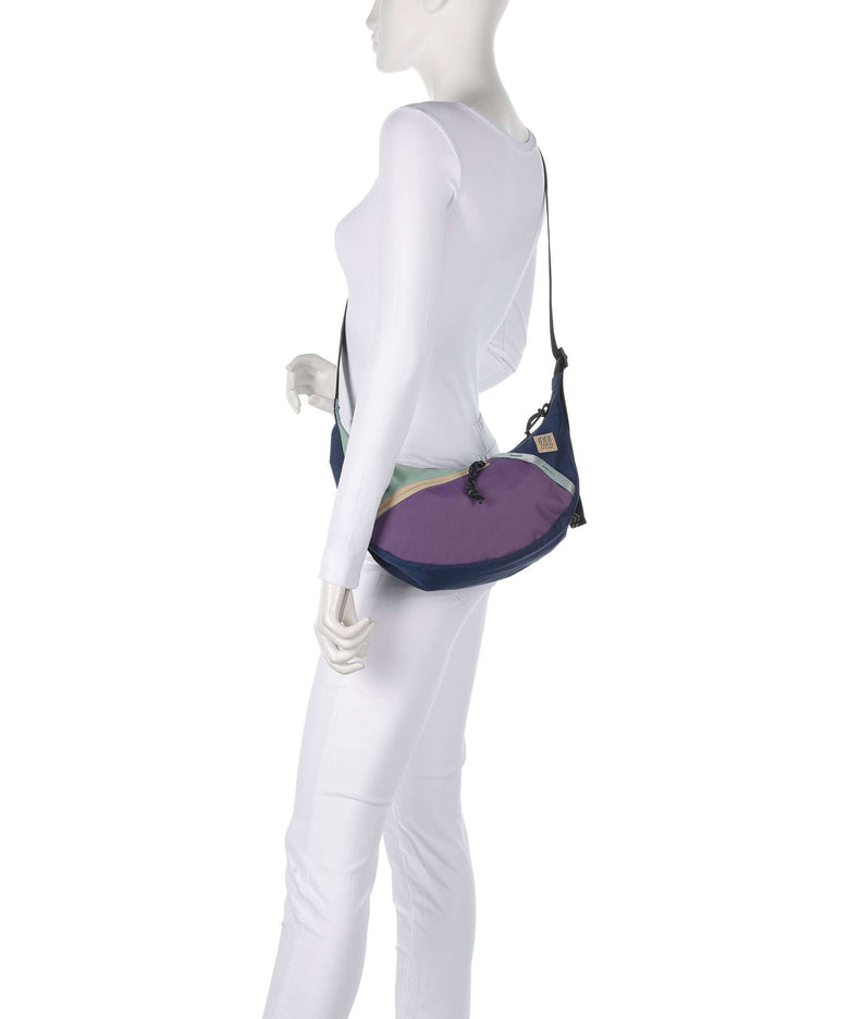 Topo Designs Mountain Crossbody bag midnight/loganberry