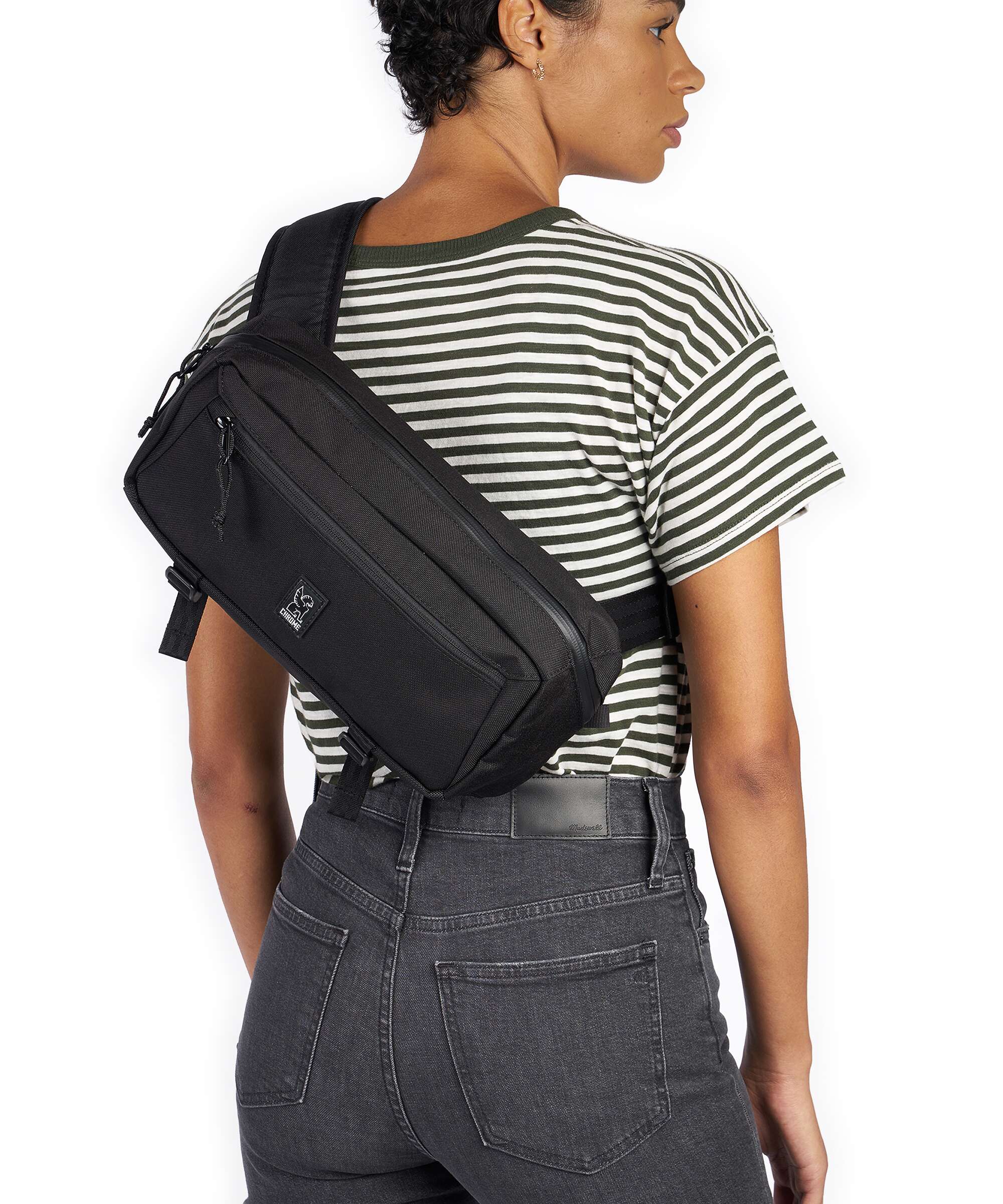 Chrome Kadet Mini Sling bag black tarp