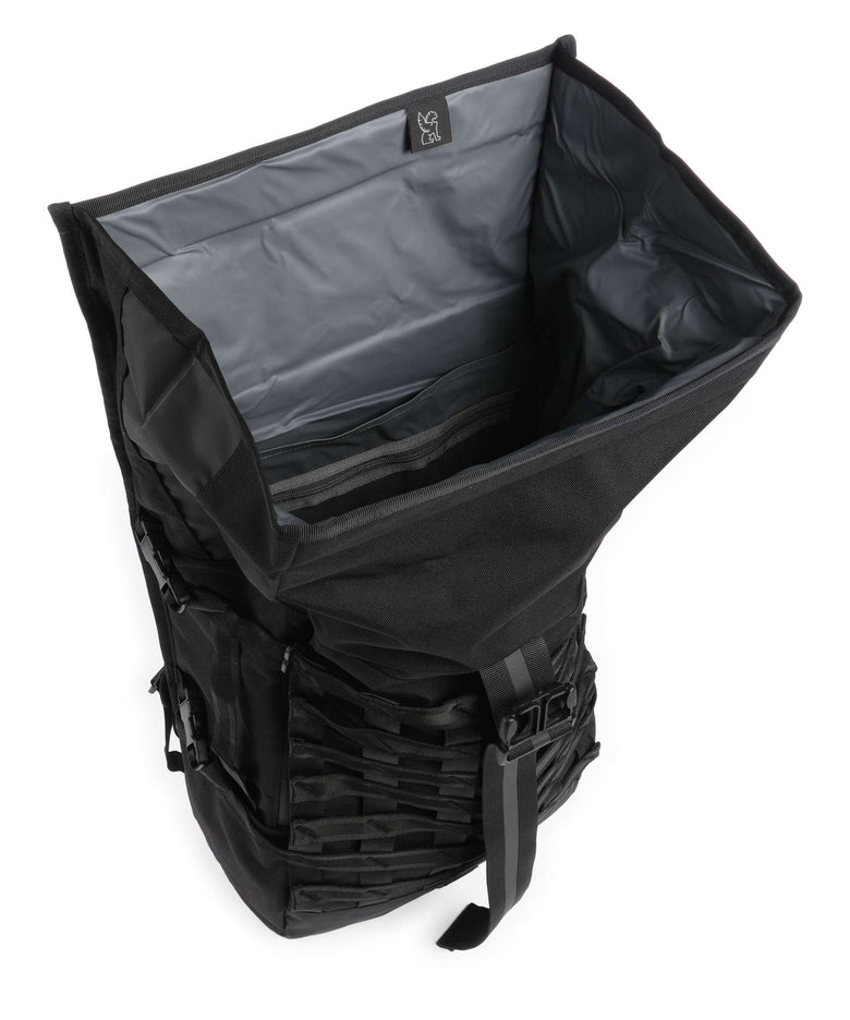 Chrome Barrage 34 Rolltop backpack black