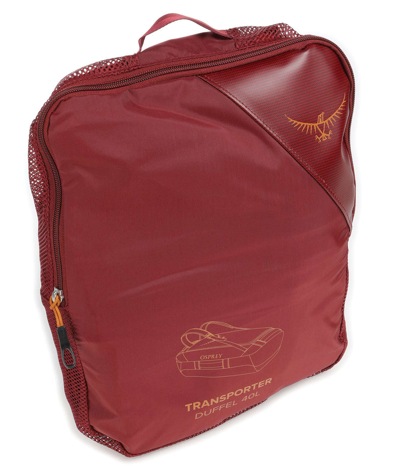Osprey Transporter 40 Weekend bag red mountain