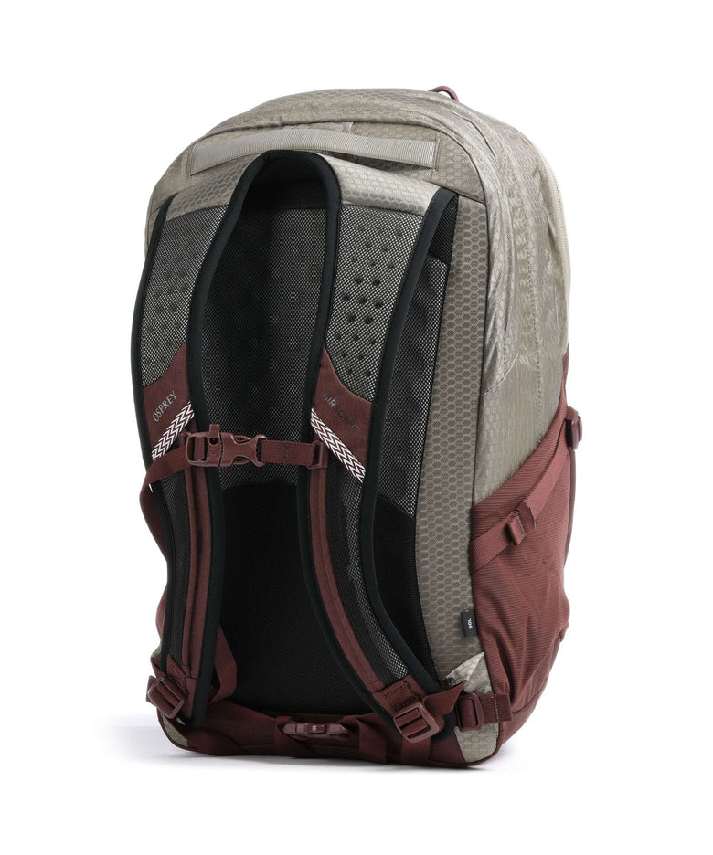 Osprey Comet Backpack sawdust tan/raisin red