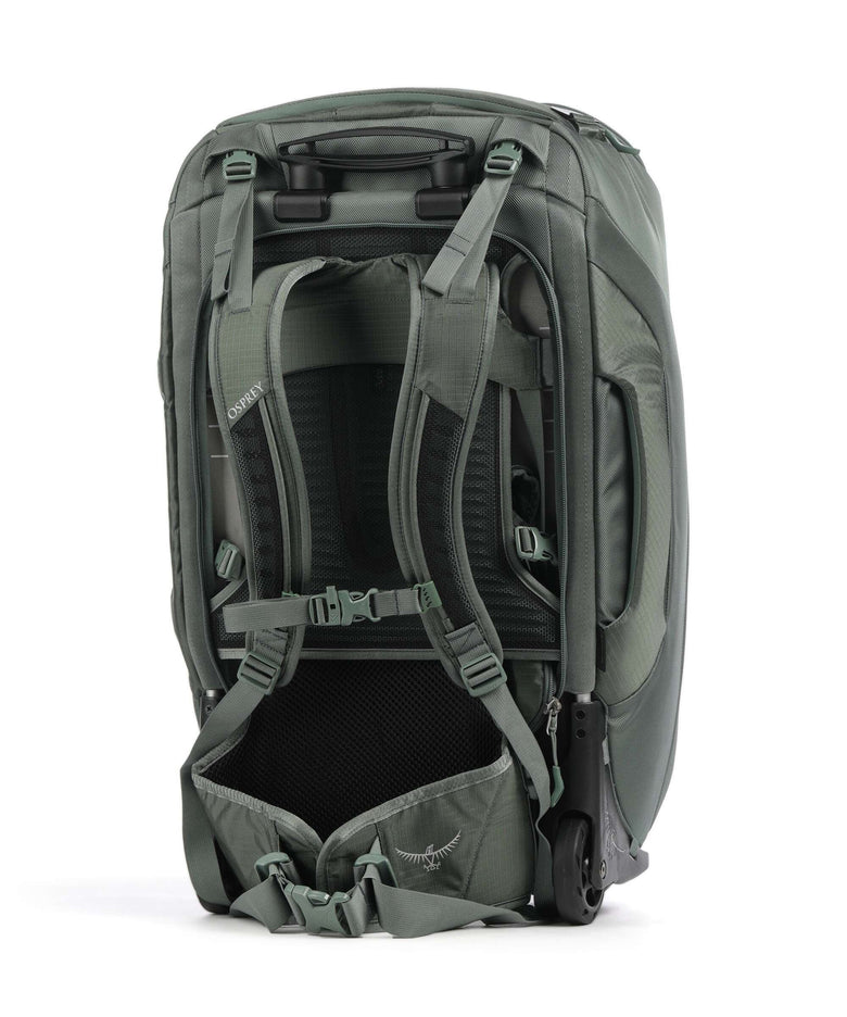 Osprey Sojourn 60 Backpack with wheels koseret green