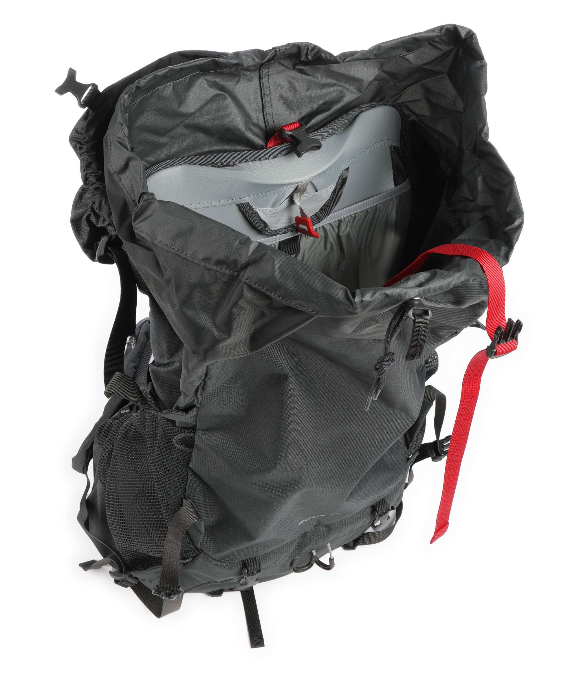 Osprey Rook 50 Trekking backpack dark charcoal/silver lining