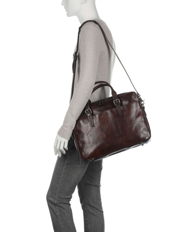 Castelijn & Beerens Rien Briefcase cognac