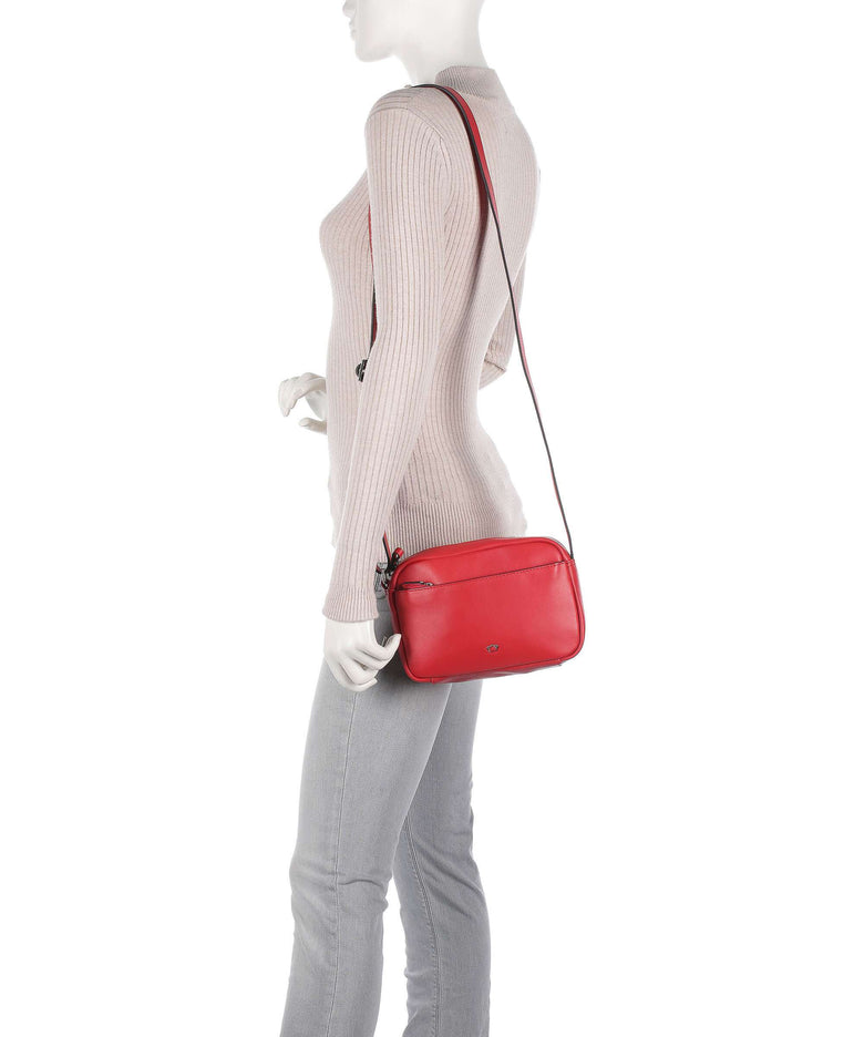 Castelijn & Beerens Babette Nappa Crossbody bag red