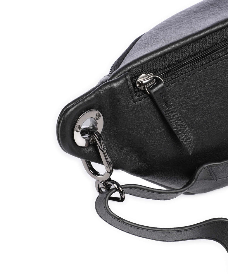 Burkely Radiant Raeven Belt bag bonfire black