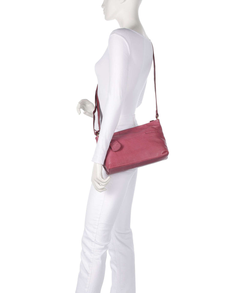 Burkely Natural Norah Crossbody bag poppy pink