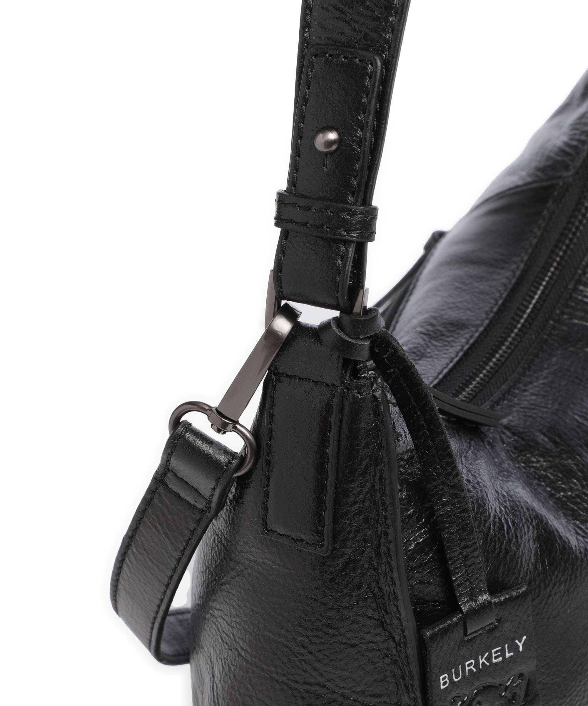 Burkely Creased Crystal Shoulder bag black