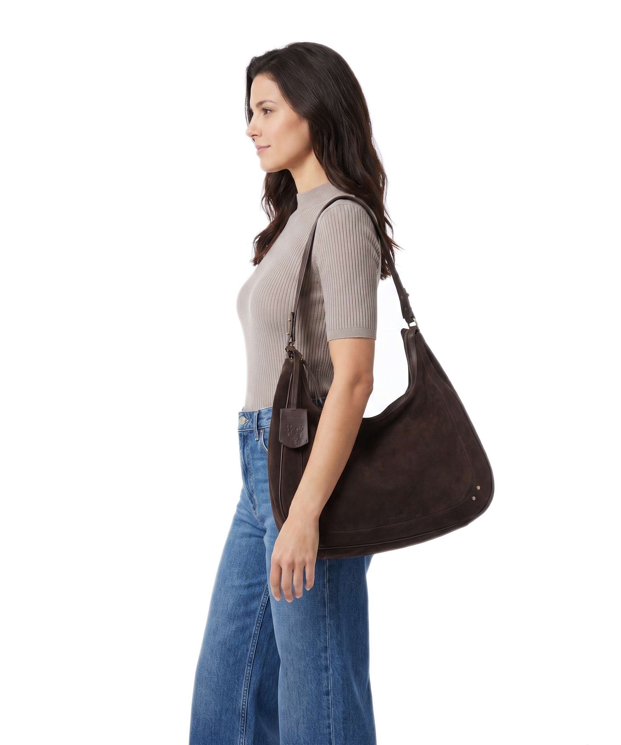 Burkely Sierra Hobo bag brown