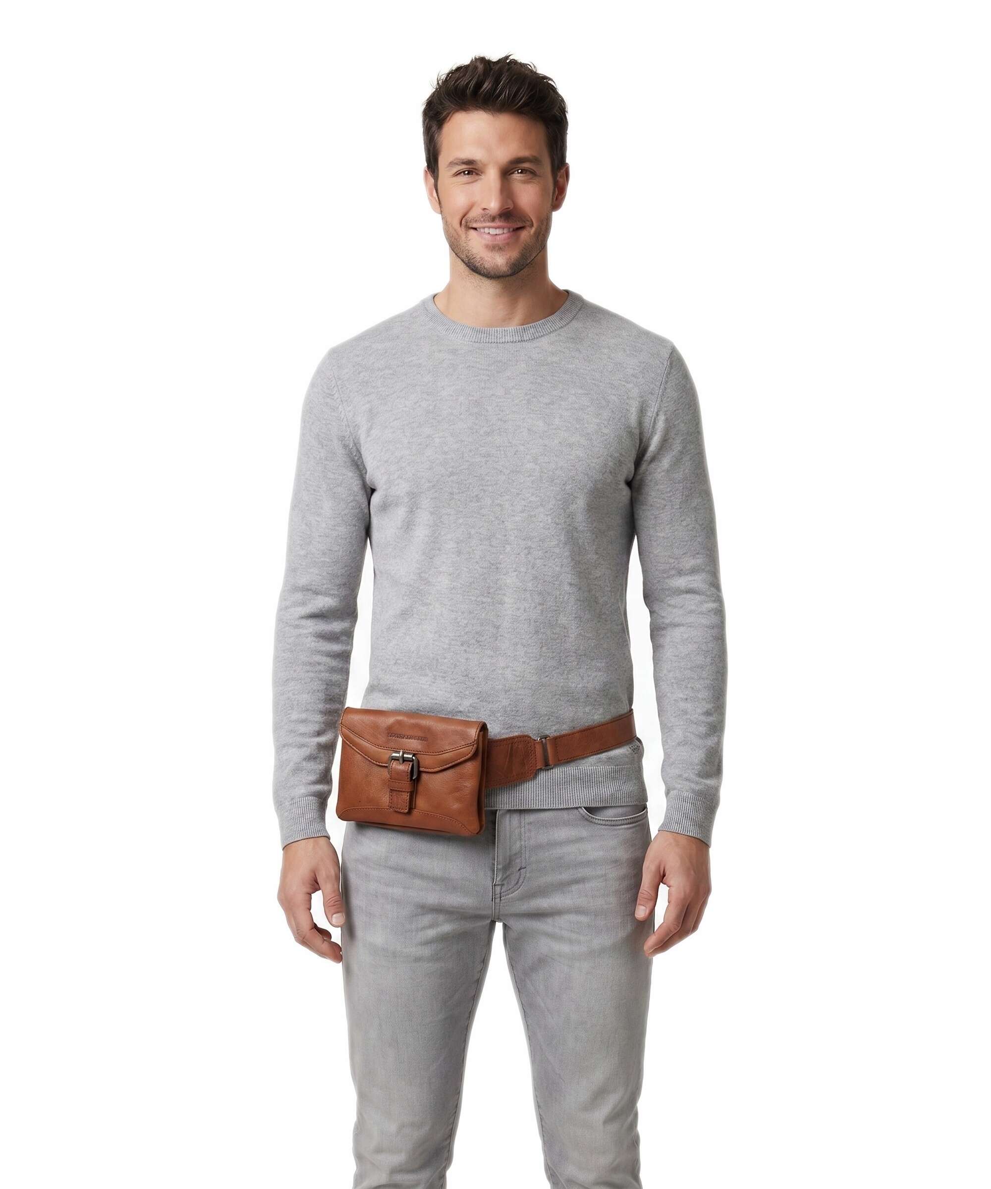 Spikes & Sparrow Bronco Belt bag brandy