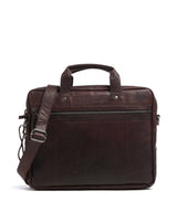 Spikes & Sparrow Bronco Asiakirjasalkku dark brown