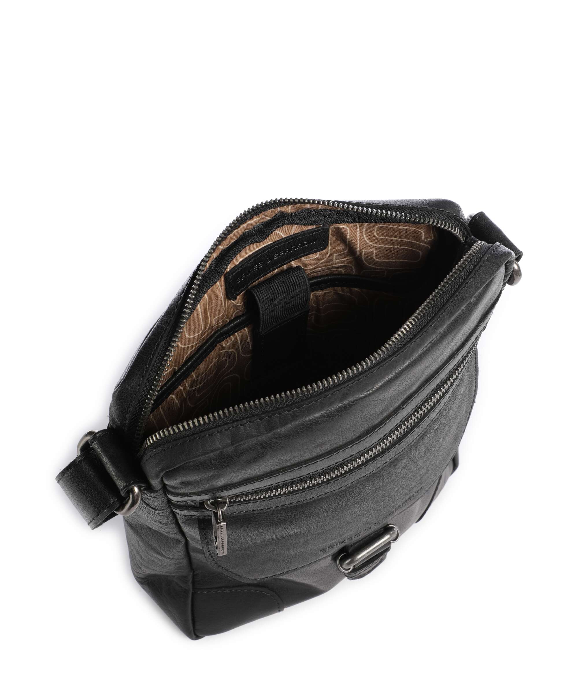 Spikes & Sparrow Bronco Nebraska Crossbody bag black