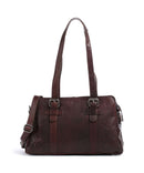 Spikes & Sparrow Bronco Olkalaukku dark brown
