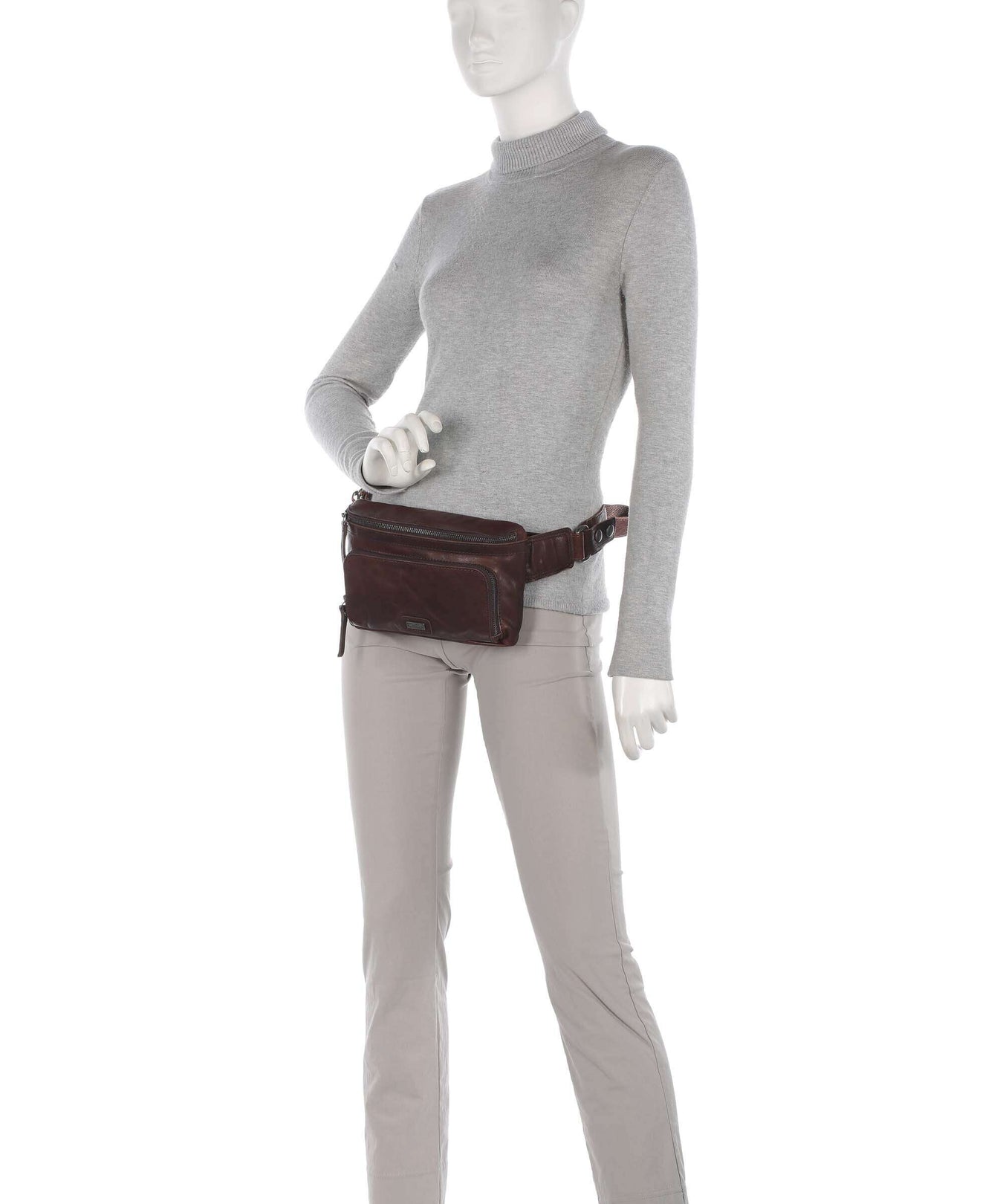 Spikes & Sparrow Bronco Fanny pack dark brown