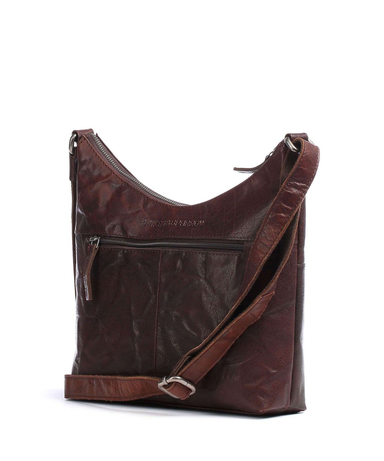 Spikes & Sparrow Bronco Hobo bag dark brown