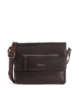 Spikes & Sparrow Bronco Olkalaukku dark brown