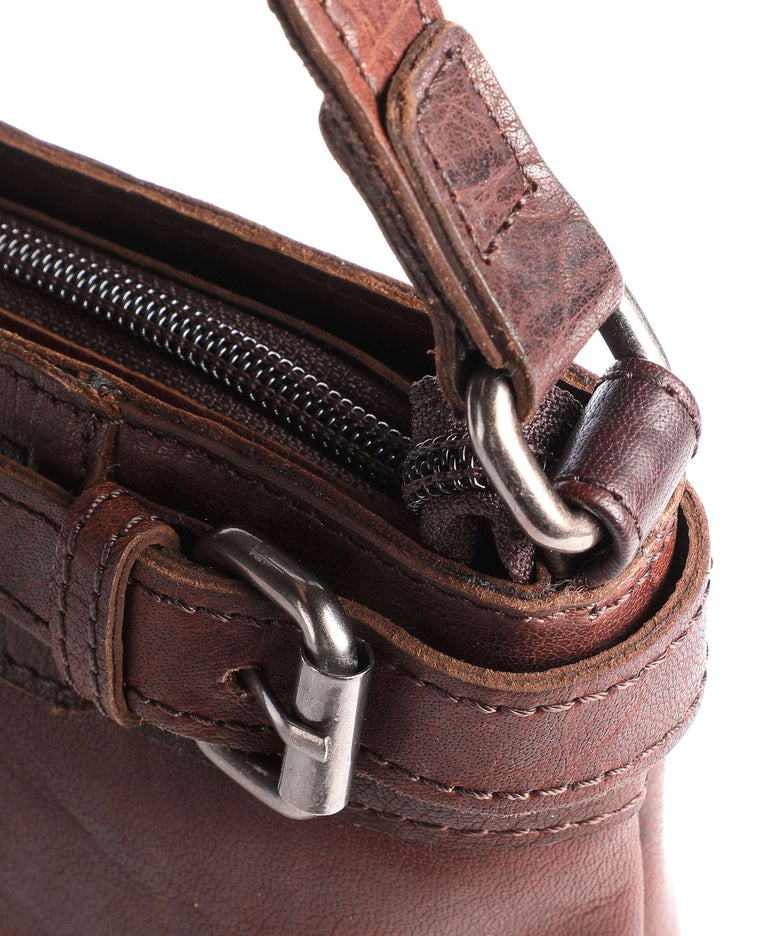 Spikes & Sparrow Bronco Crossbody bag dark brown