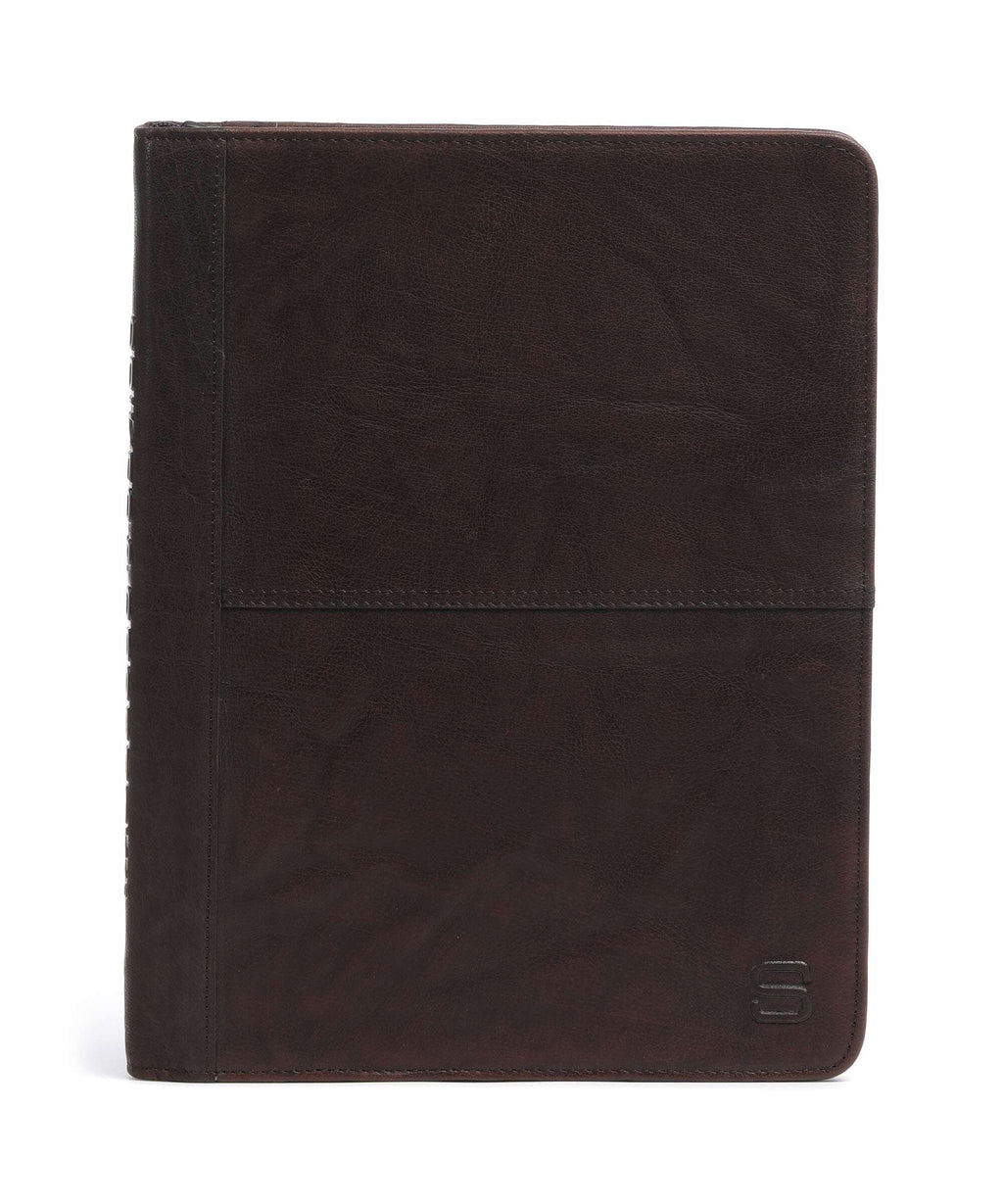 Spikes & Sparrow Bronco Portfolio dark brown