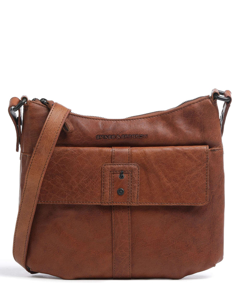 Spikes & Sparrow Bronco Shoulder bag brandy