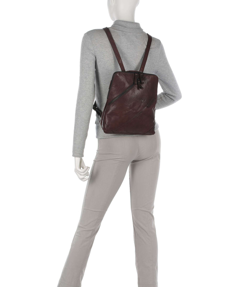 Spikes & Sparrow Bronco Backpack dunkelbraun