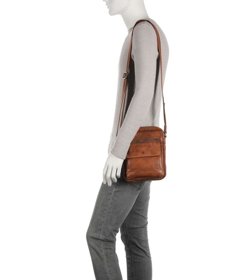 Spikes & Sparrow Apache Crossbody bag brandy