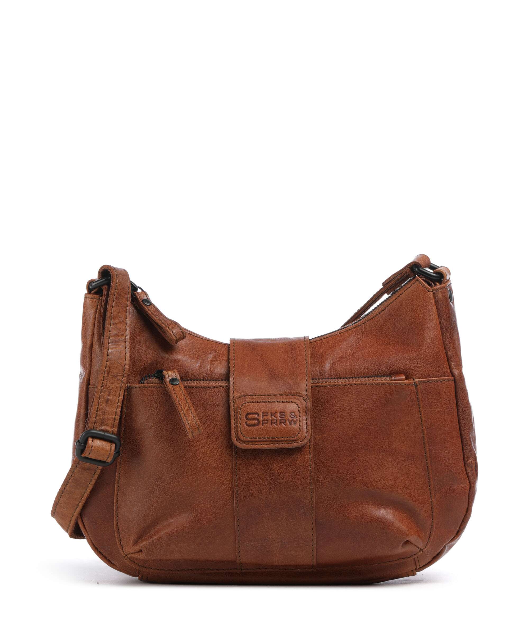 Spikes & Sparrow Bronco Carlia Crossbody bag brandy