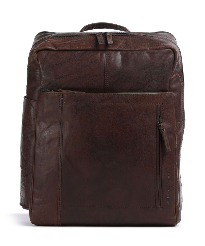 Spikes & Sparrow Bronco Jonathan Backpack dunkelbraun