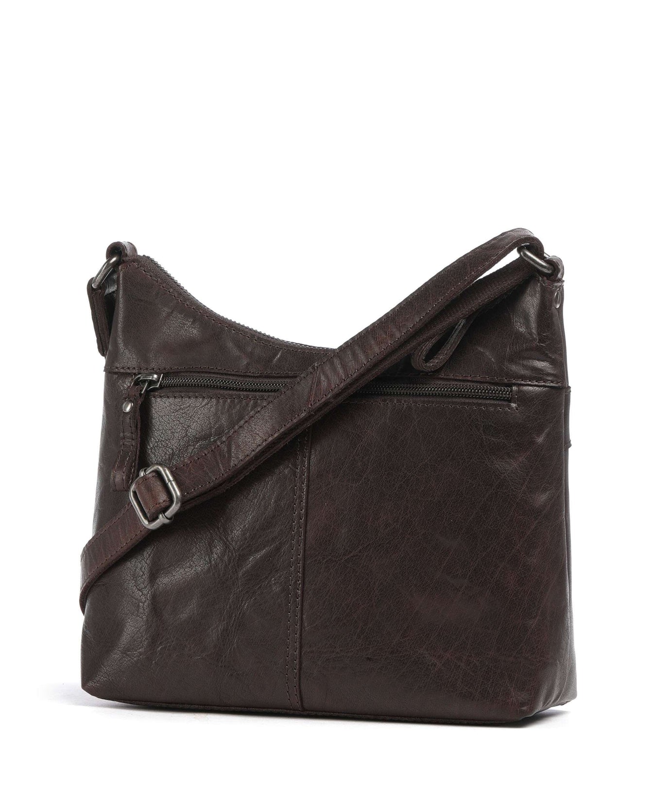 Spikes & Sparrow Bronco Elien Crossbody bag dunkelbraun