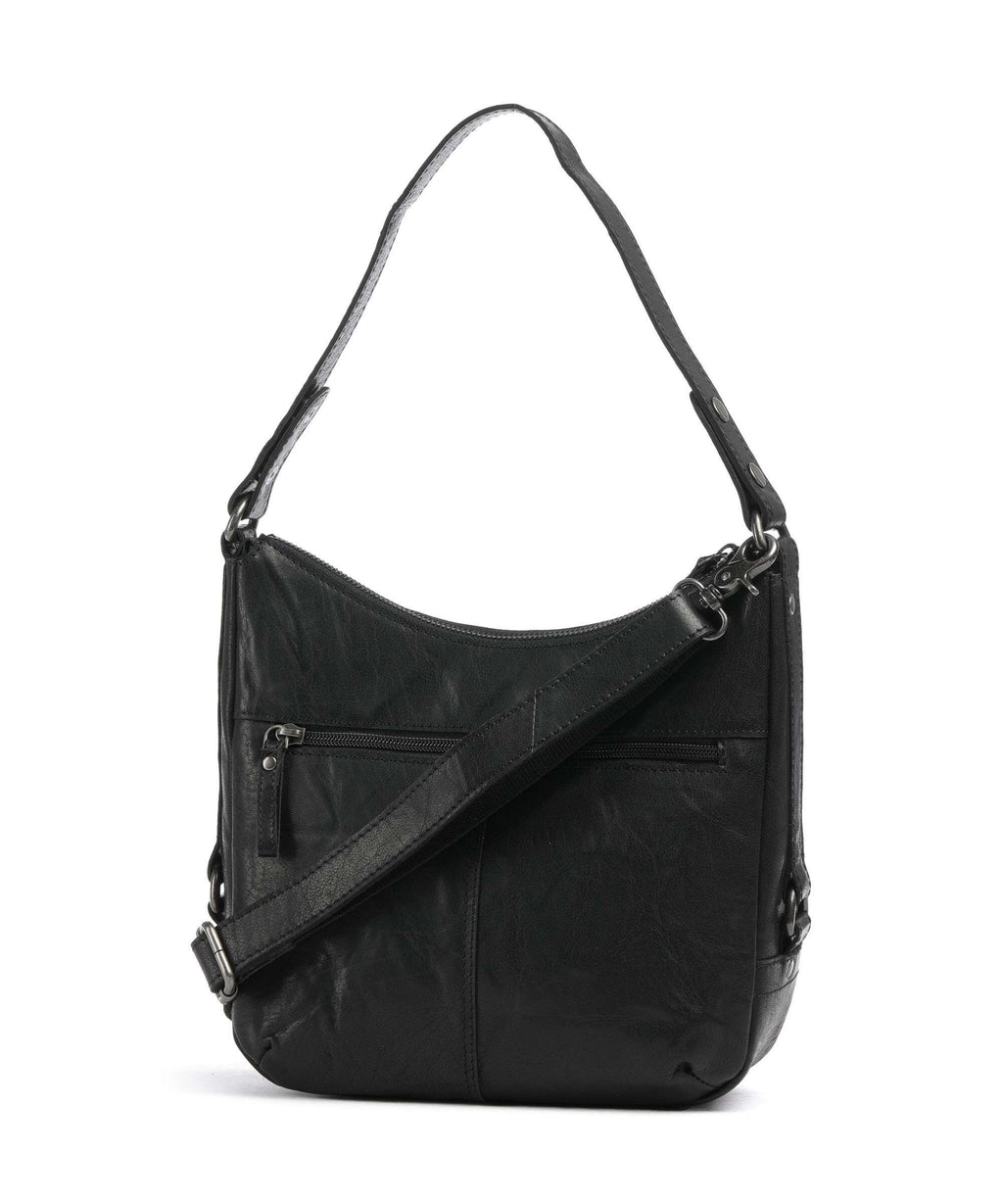 Spikes & Sparrow Bronco Candee Hobo bag schwarz